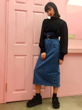 「ハニーミーハニー」｜MARIE_UMEHARAさん（レディース・165cm）の秋コーディネート