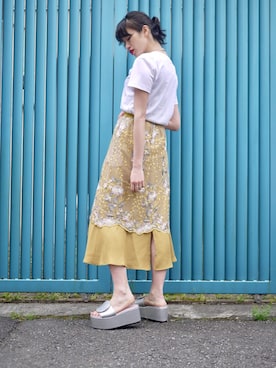 「ハニーミーハニー」｜MARIE_UMEHARAさん（レディース・165cm）の春コーディネート