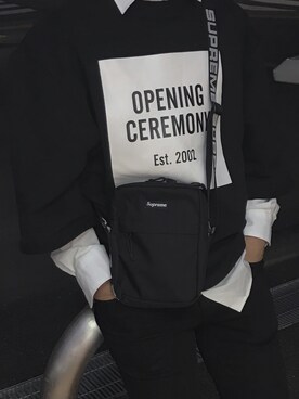 「OPENING CEREMONY（オープニングセレモニー）のアイテム（トップス）」を使った、 NAOKIさん（メンズ・165cm）の秋コーディネート