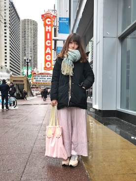 charさん（レディース・162cm）の春コーディネート