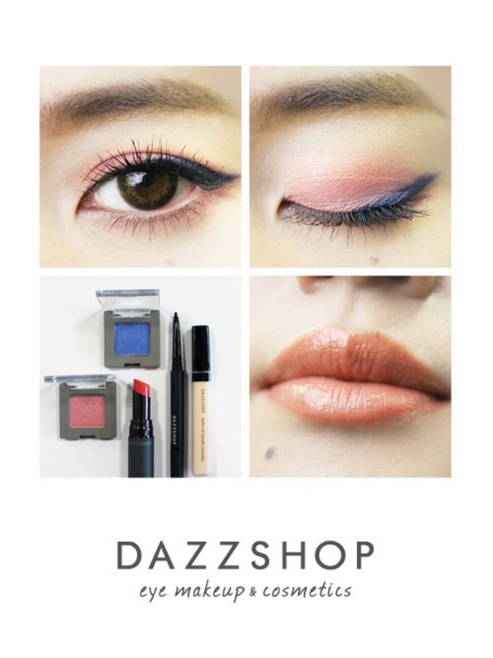 「レッド、オレンジ、ロイヤルブルー、カラーメイク、ライン、トレンドカラー」｜「DAZZSHOPのLONG-WEAR EYESHADOW BASE（ファンデーション、その他）」を使った、TOMOMI NAKAMURAさん（レディース・157cm）の春コーディネートの1枚目の写真