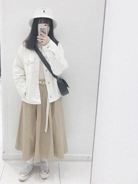 hannahauuuさん（レディース・166cm）の春コーディネート