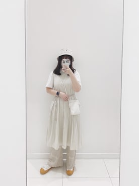 「excelsior」｜hannahauuuさん（レディース・166cm）の夏コーディネート