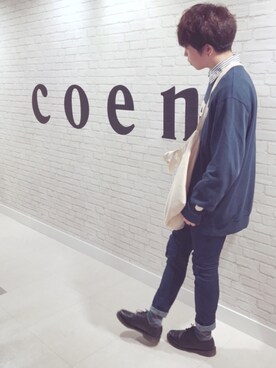 「Dr. Martens（ドクターマーチン）のDR.MARTENS / ドクターマーチン : WINGTIP BROGUE #（ドレスシューズ）」を使った、ゆーー じさん（メンズ・170cm）の秋コーディネート