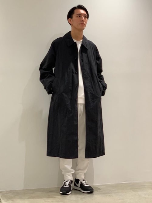 Kosuge ビューティ ユース ユナイテッドアローズ 新宿メンズストア Steven Alanのステンカラーコートを使ったコーディネート Wear