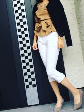 「tocco（トッコ）のアイテム」を使った、Office chakaさん（レディース・160cm）の秋コーディネート