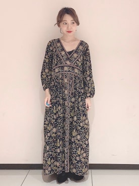「Te chichi（テチチ）のアイテム（スリッポン）」を使った、ぐりすけさん（レディース・151cm）の秋コーディネート