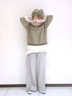 ぐりすけさん（レディース・151cm）の冬コーディネート