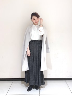 「Te chichi（テチチ）のアイテム（その他）」を使った、ぐりすけさん（レディース・151cm）の冬コーディネート