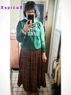 *spica*さん（レディース・155cm）の春コーディネート