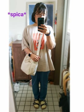 *spica*さんの（no brand | ノーブランド）を使ったコーディネート