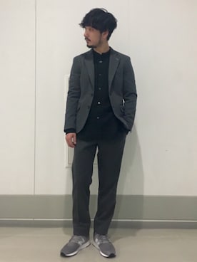「URBAN RESEARCH（アーバンリサーチ）のアイテム（テーラードジャケット）」を使った、moriyamaさん（メンズ・172cm）の春コーディネート