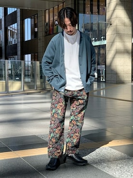 「Scye（サイ）のアイテム（トップス）」を使った、moriyamaさん（メンズ・172cm）の冬コーディネート