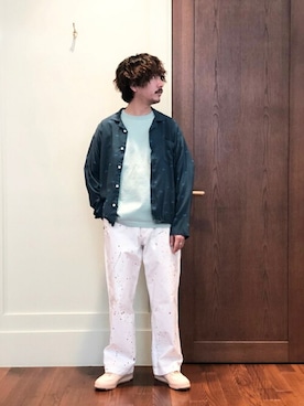 「MASTER&Co（マスターアンドコー）のアイテム」を使った、moriyamaさん（メンズ・172cm）の春コーディネート