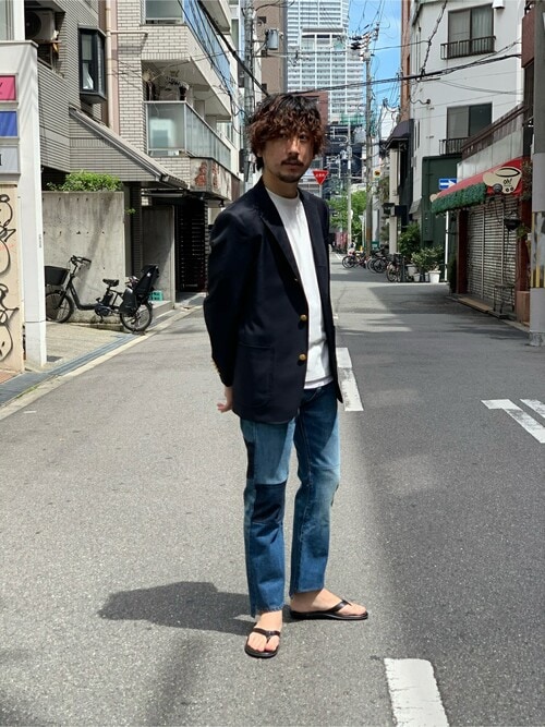 Urban Researchmoriyamaさんのテーラードジャケットを使ったコーディネート Zozotown