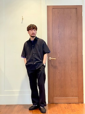 「La Manual Alpargatera（マヌアル・アルパルガテラ）のアイテム」を使った、moriyamaさん（メンズ・172cm）の夏コーディネート