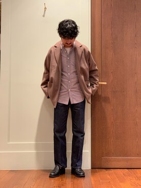 「URBAN RESEARCH（アーバンリサーチ）のアイテム（その他アウター）」を使った、moriyamaさん（メンズ・172cm）の冬コーディネート