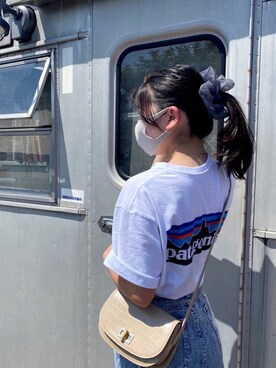 「AZUL（アズール）のアイテム（バッグ）」を使った、yunatikiさん（レディース・159cm）の秋コーディネート