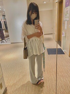 「merry jenny（メリージェニー）のアイテム（PC・スマホグッズ/家電）」を使った、うかさん（レディース・159cm）の冬コーディネート