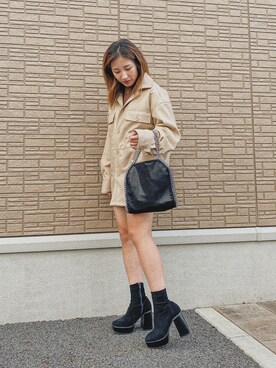 「shopnikoniko」｜peach🍑さん（レディース・152cm）の秋コーディネート