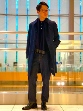 「Denim styling」｜Tomoaki Hondaさん（メンズ・171cm）の秋コーディネート
