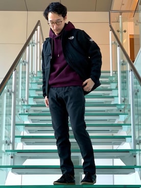 Tomoaki Hondaさん（メンズ・171cm）の冬コーディネート