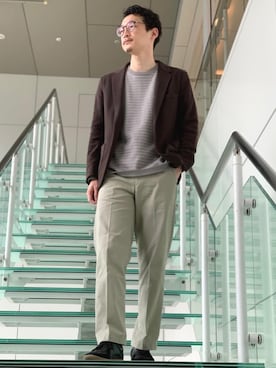 Tomoaki Hondaさん（メンズ・171cm）の冬コーディネート