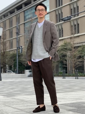 Tomoaki Hondaさん(メンズ・171cm)の春コーディネート