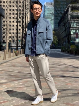 Tomoaki Hondaさん（メンズ・171cm）の春コーディネート