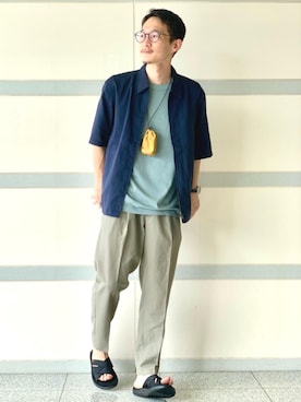 Tomoaki Hondaさん(メンズ・171cm)の夏コーディネート