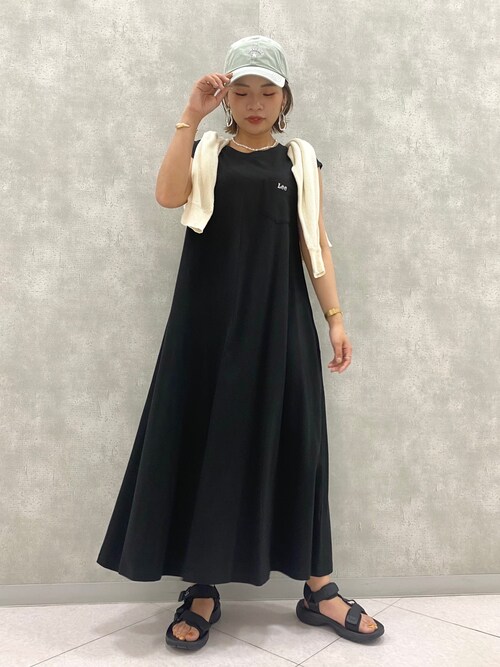 サカちゃん ライトオン Leeのワンピースを使ったコーディネート Wear
