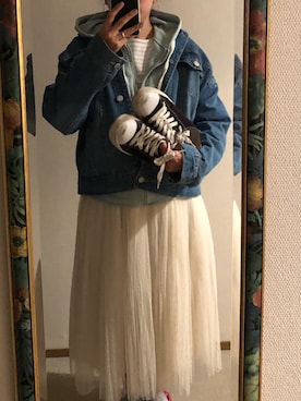 わんちゃんさん（レディース・153cm）の春コーディネート