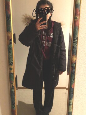 わんちゃんさん（レディース・153cm）の冬コーディネート