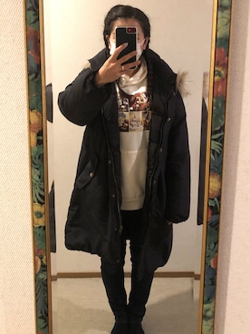 わんちゃんさん（レディース・153cm）の冬コーディネート