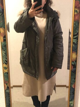 わんちゃんさん（レディース・153cm）の冬コーディネート