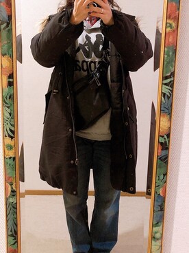 わんちゃんさん（レディース・153cm）の冬コーディネート