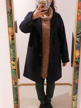 わんちゃんさん（レディース・153cm）の冬コーディネート