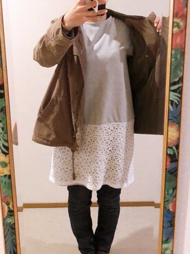 わんちゃんさん（レディース・153cm）の春コーディネート