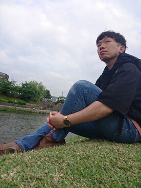 MIZUMOTOYAさん（メンズ・167cm）の春コーディネート