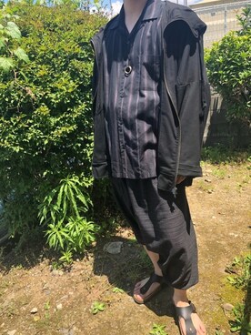 「GGD（ジージーディー）のアイテム（ジャケット/アウター）」を使った、たのよさん（メンズ・160cm）の春コーディネート