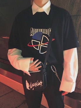 「ADER error（アーダーエラー）のアイテム」を使った、Satoshiさん（メンズ・169cm）の夏コーディネート