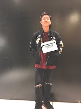 Yu OTSUKAさん（メンズ・176cm）の秋コーディネート