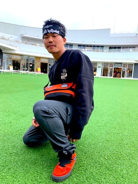 Yu OTSUKAさん（メンズ・176cm）の冬コーディネート