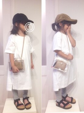 aya＊tomoさん（キッズ・110cm）の夏コーディネート