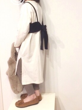 「アイテム（キャミソール）」を使った、aya＊tomoさん（キッズ・110cm）の秋コーディネート