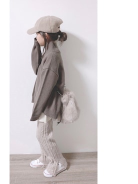 aya＊tomoさん（キッズ・126cm）の冬コーディネート