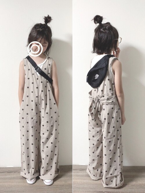 Aya Tomo Breezeのサロペット オーバーオールを使ったコーディネート Wear