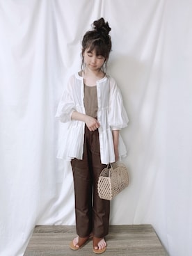 aya＊tomoさん（キッズ・133cm）の夏コーディネート