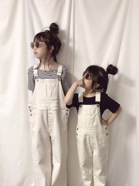 aya＊tomoさん（キッズ・133cm）の夏コーディネート
