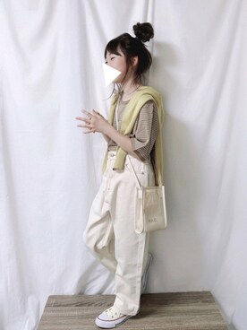 「Chillfar（チルファー）のアイテム」を使った、aya＊tomoさん（キッズ・133cm）の夏コーディネート